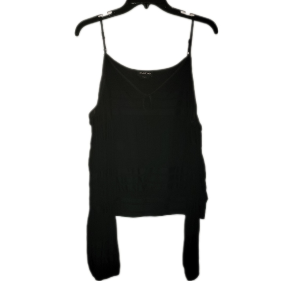 bebe cold shoulder top - Picture 2 of 7